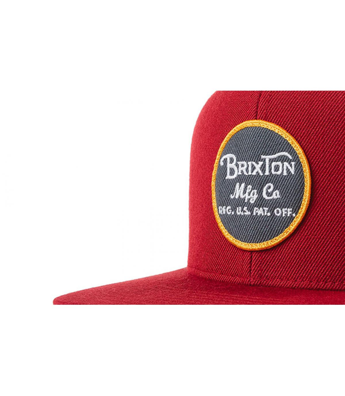  Brixton patch rode snapback